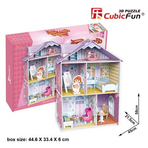 Cubic Fun (K1201h) - "Pianist's Home" - 60 brikker puslespil