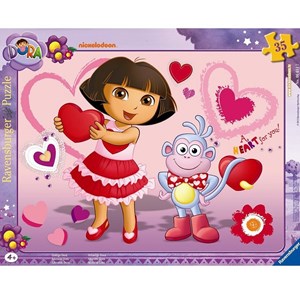 Ravensburger (06611) - "Adorable Dora" - 35 brikker puslespil