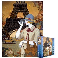 Eurographics (8000-0517) - Helena Lam: "Paris Adventure" - 1000 brikker puslespil