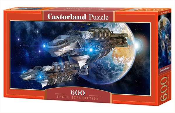Castorland (B-060047) - "Space Exploration" - 600 brikker puslespil