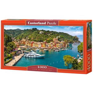 Castorland (C-400201) - "Portofino Italy" - 4000 brikker puslespil