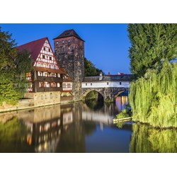 Grafika (02552) - "Deutschland Edition, Nuremberg" - 300 brikker puslespil