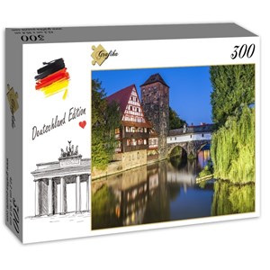 Grafika (02552) - "Deutschland Edition, Nuremberg" - 300 brikker puslespil