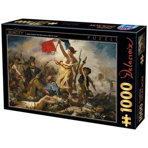 D-Toys (73808) - Eugene Delacroix: "Liberty Leading the People" - 1000 brikker puslespil