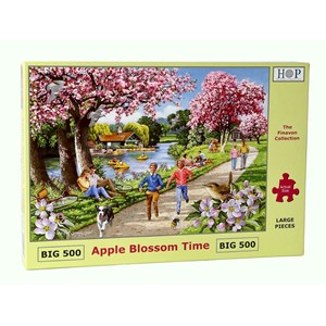 The House of Puzzles (4326) - "Apple Blossom Time" - 500 brikker puslespil