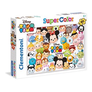 Clementoni (26951) - "Tsum Tsum" - 60 brikker puslespil