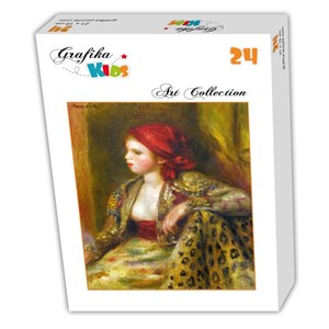 Grafika Kids (00189) - Pierre-Auguste Renoir: "Odalisque, 1895" - 24 brikker puslespil