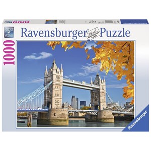 Ravensburger (19637) - "Tower Bridge" - 1000 brikker puslespil