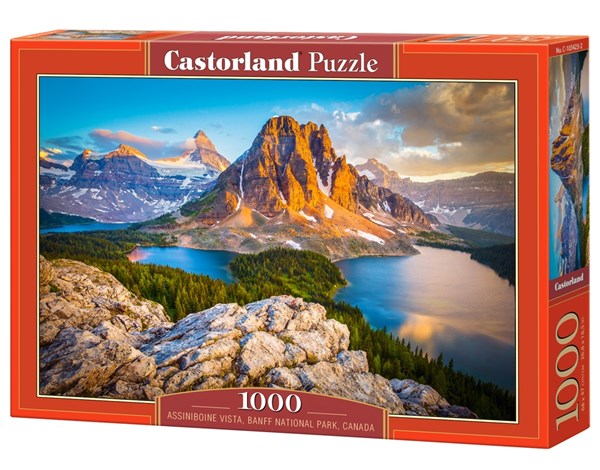 Castorland (C-103423) - "Assiniboine Vista, Banff National Park, Canada" - 1000 brikker puslespil