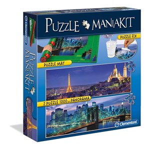 Clementoni (39277) - "Jigsaw Puzzle Mania Kit" - 1000 brikker puslespil