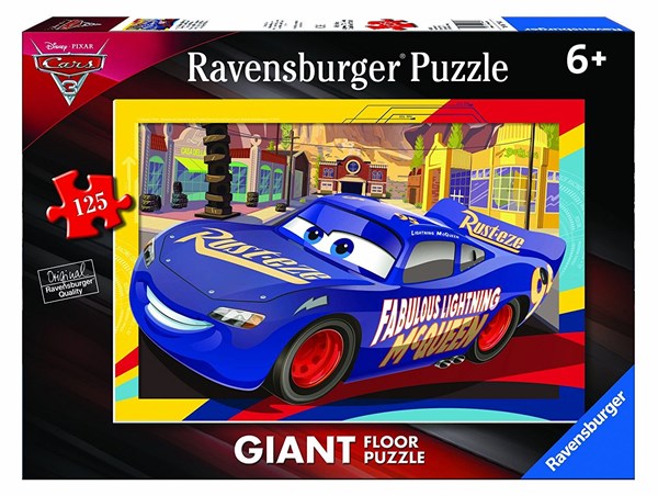 Ravensburger (09766) - "Cars 3" - 125 brikker puslespil