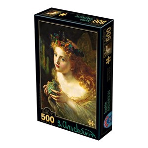 D-Toys (73853) - Sophie Gengembre Anderson: "Take the Fair Face of Woman" - 500 brikker puslespil