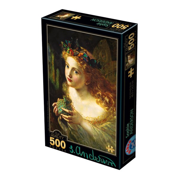 D-Toys (73853) - Sophie Gengembre Anderson: "Take the Fair Face of Woman" - 500 brikker puslespil