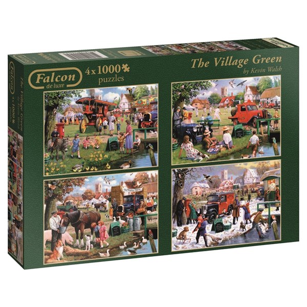 Falcon (11145) - Kevin Walsh: "The Village Green" - 1000 brikker puslespil