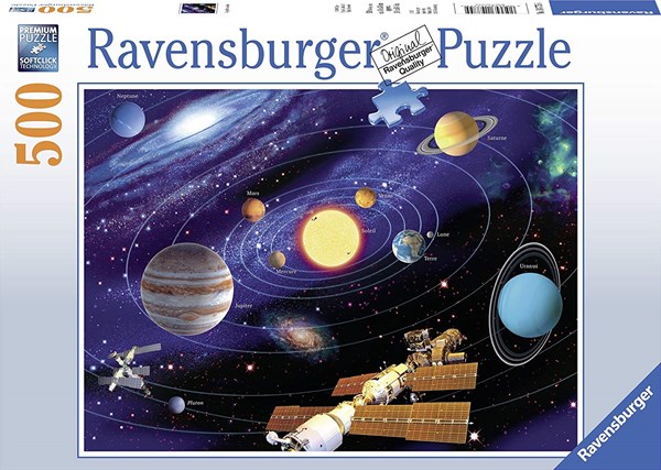 Ravensburger (14775) - "Solar System" - 500 brikker puslespil