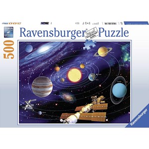 Ravensburger (14775) - "Solar System" - 500 brikker puslespil