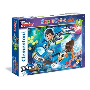 Clementoni (24052) - "Miles" - 24 brikker puslespil