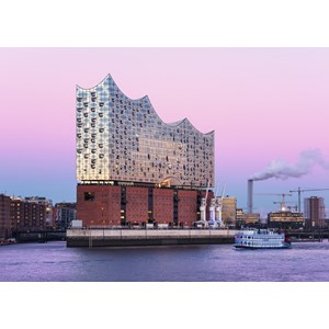 Ravensburger (19784) - "Elbphilharmonie Hamburg" - 1000 brikker puslespil