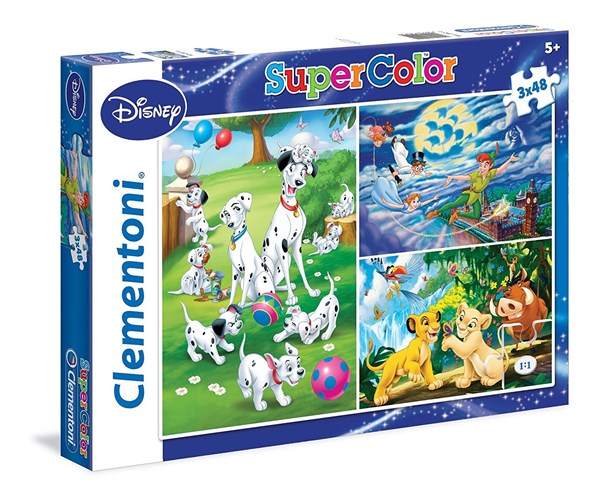 Clementoni (25212) - "Disney" - 48 brikker puslespil