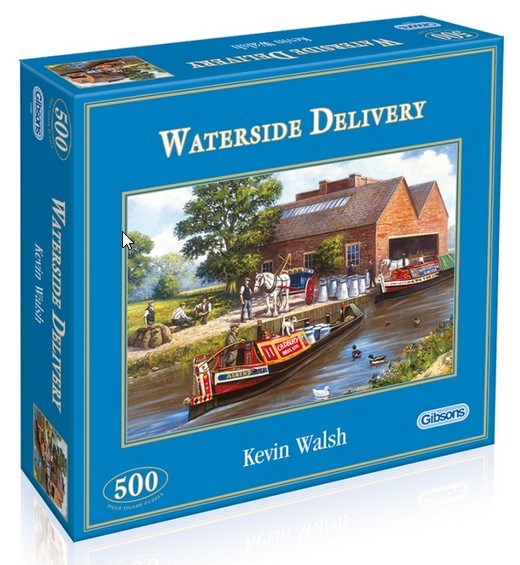 Gibsons (G3030) - "Inland Water Milk Transport" - 500 brikker puslespil