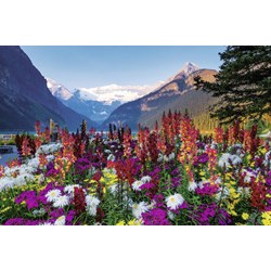 Ravensburger (17061) - "Flowered mountains" - 3000 brikker puslespil