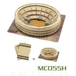 Cubic Fun (MC055H) - "Italy, Rome, The Coliseum" - 84 brikker puslespil
