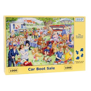 The House of Puzzles (3602) - "Car Boot Sale" - 1000 brikker puslespil