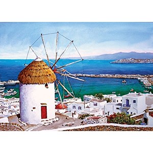 Art Puzzle (4184) - "Greece, Mykonos" - 500 brikker puslespil