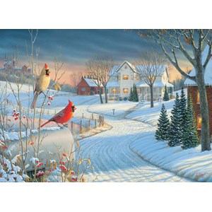 Eurographics (6000-0981) - Sam Timm: "Country Cardinals" - 1000 brikker puslespil