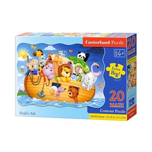 Castorland (C-02245) - "Noah's Ark" - 20 brikker puslespil