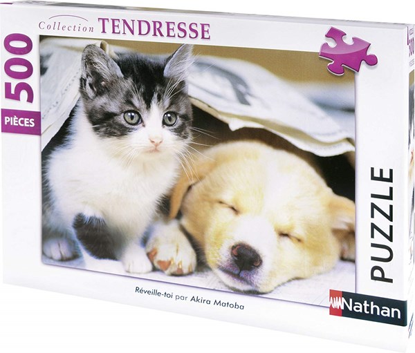 Nathan (87129) - "Vågn op" - 500 brikker puslespil