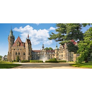 Castorland (C-400027) - "Moszna Castle, Poland" - 4000 brikker puslespil