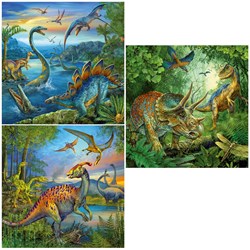 Ravensburger (09317) - "Dinosaur Fascination" - 49 brikker puslespil