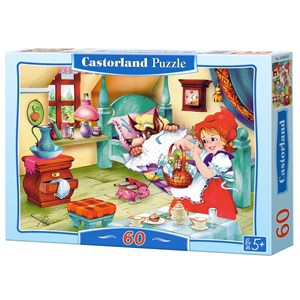 Castorland (B-06502) - "Red Riding Hood" - 60 brikker puslespil