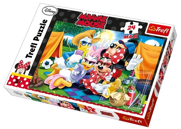 Trefl (14220) - "Mickey Maus" - 24 brikker puslespil