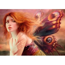 Heye (29612) - Melanie Delon: "Butterfly Wings" - 1000 brikker puslespil