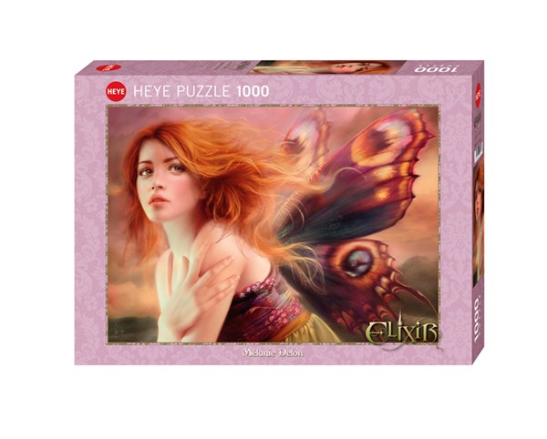 Heye (29612) - Melanie Delon: "Butterfly Wings" - 1000 brikker puslespil