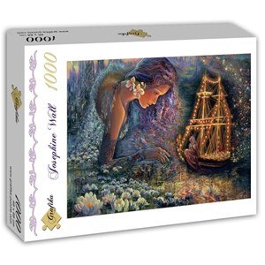 Grafika (T-00026) - Josephine Wall: "Star Ship" - 1000 brikker puslespil