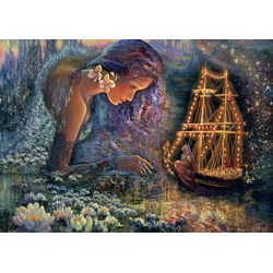 Grafika (T-00026) - Josephine Wall: "Star Ship" - 1000 brikker puslespil