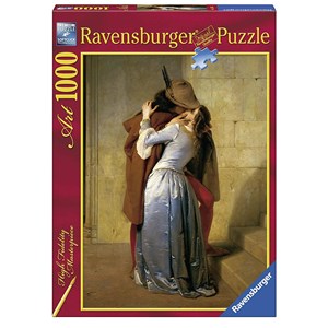 Ravensburger (15405) - Francesco Hayez: "The Kiss" - 1000 brikker puslespil