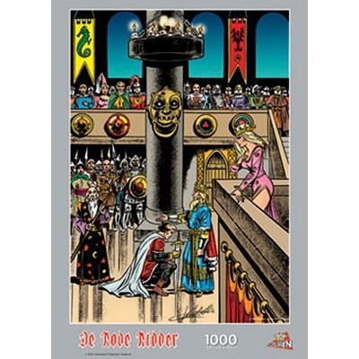 PuzzelMan (059) - "The Knights' Court" - 1000 brikker puslespil