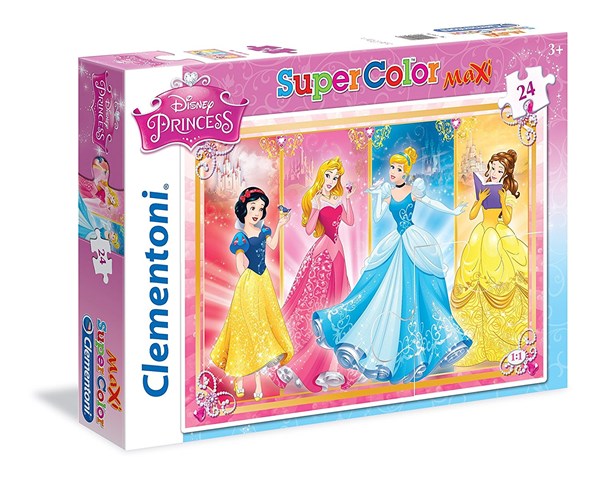 Clementoni (24471) - "Disney Princess" - 24 brikker puslespil