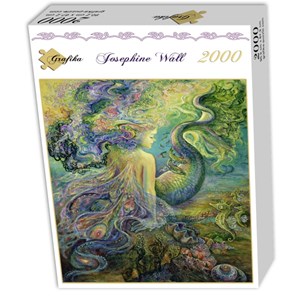 Grafika (00914) - Josephine Wall: "Mer Fairy" - 2000 brikker puslespil