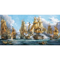 Castorland (C-400102) - "Naval Battle" - 4000 brikker puslespil