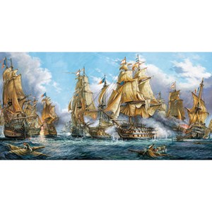 Castorland (C-400102) - "Naval Battle" - 4000 brikker puslespil
