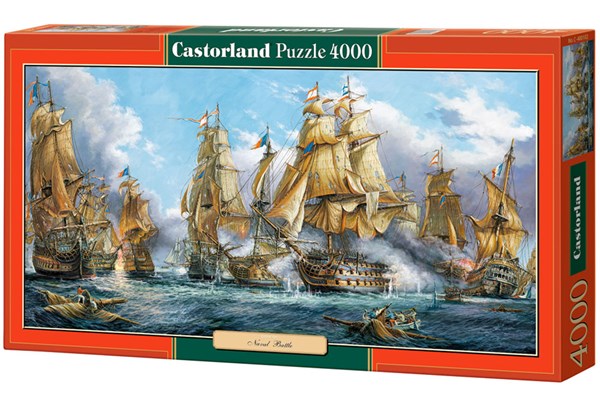 Castorland (C-400102) - "Naval Battle" - 4000 brikker puslespil