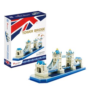 Cubic Fun (C238h) - "Tower Bridge" - 52 brikker puslespil