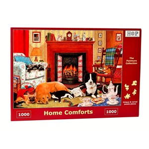 The House of Puzzles (4234) - "Home Comforts" - 1000 brikker puslespil