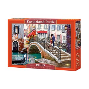 Castorland (C-200559) - Richard Macneil: "Venice Bridge" - 2000 brikker puslespil