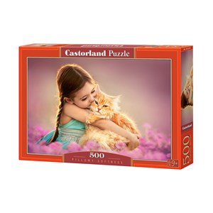 Castorland (B-52370) - "A Love Kitten" - 500 brikker puslespil